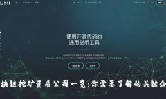 区块链挖矿资质公司一览
