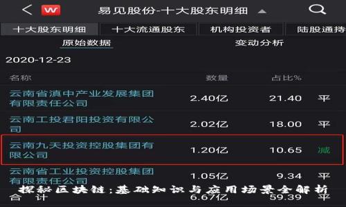 探秘区块链：基础知识与应用场景全解析