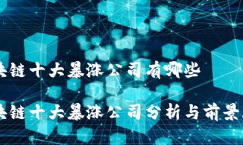区块链十大暴涨公司有哪些

区块链十大暴涨公司分析与前景展望