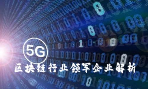 区块链行业领军企业解析